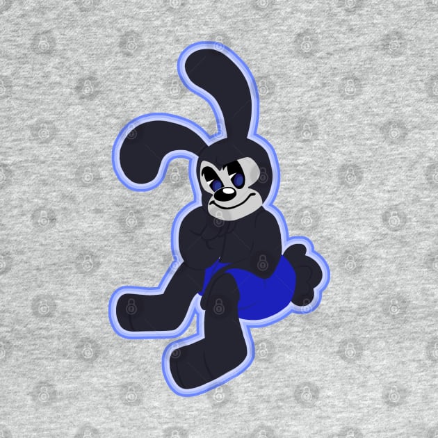 Lineartless Oswald The Lucky Rabbit by TheStarsAndInk